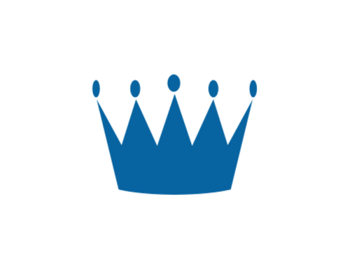blue crown logo