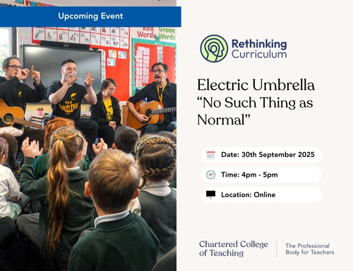 Electric Umbrella: No such thing as normal 30th September, 4pm, online