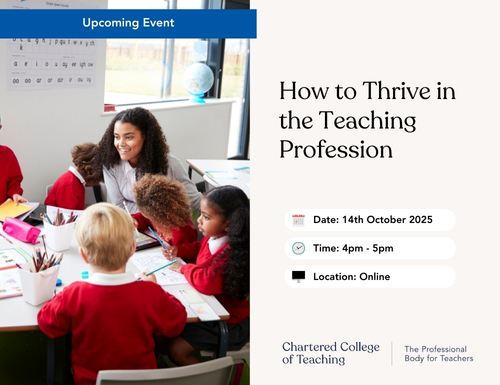 How to thrive in the teaching profession