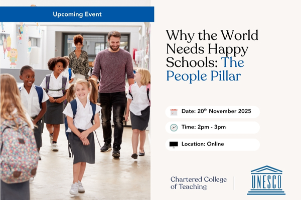 Why the World Needs Happy Schools: The People Pillar event