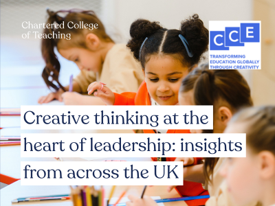 Creative thinking at the heart of leadership insights from across the UK